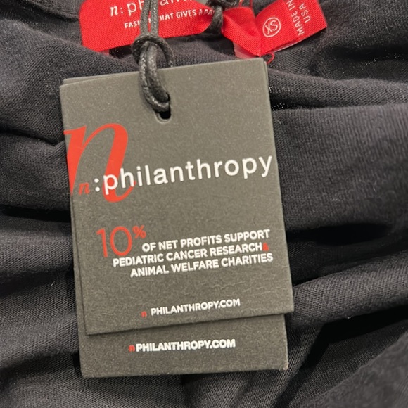 N:PHILANTHROPY | Grace Top in Black - Picture 3 of 3